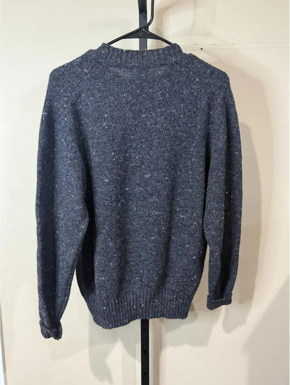 Boundary Waters Vintage 90s Medium Wool Men's Crew Neck Sweater